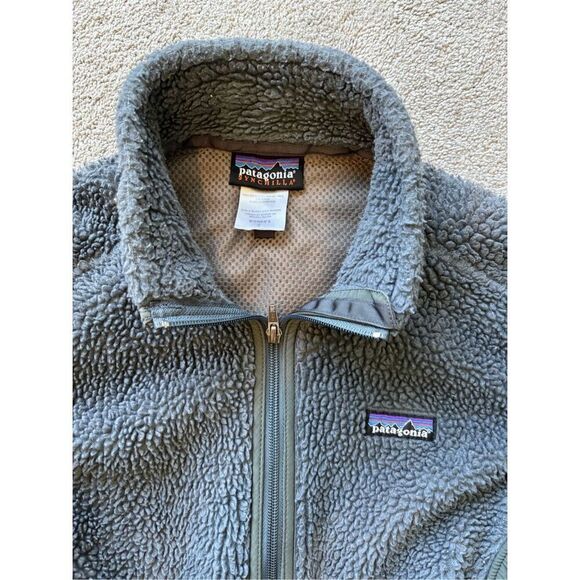 Patagonia Retro-X Fleece Jacket dark moss Full Zip Sherpa, $199 Sm - Picture 2 of 9